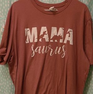 Mama-saurus & Daddy-saurus tshirts